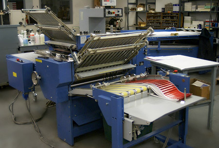 commercial printing press